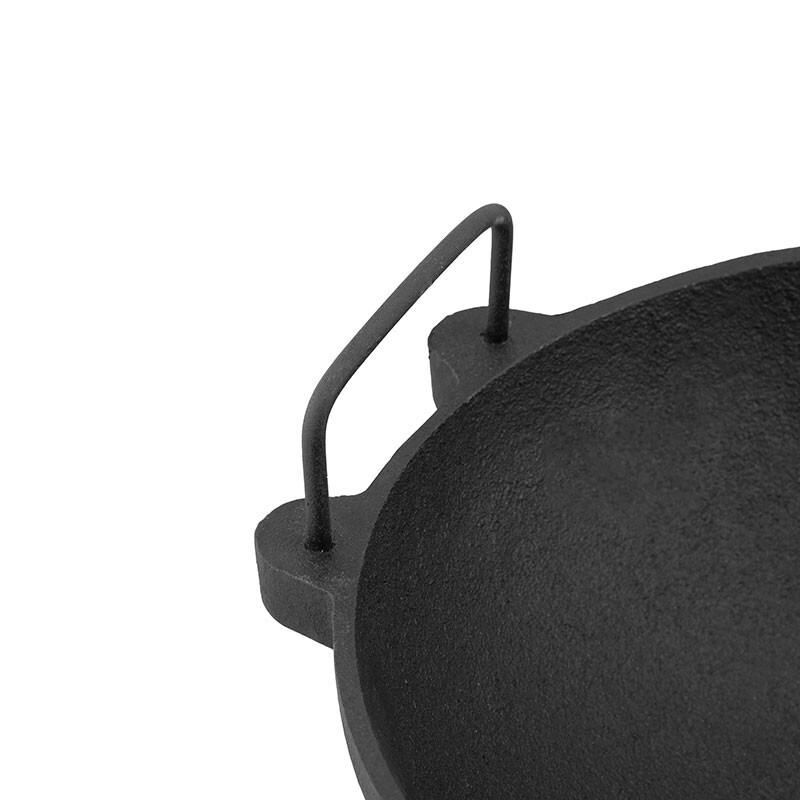 Premium Cast Iron Kadai – Pre-Seasoned – 11 Inch Dia – 2.5 litre Wok