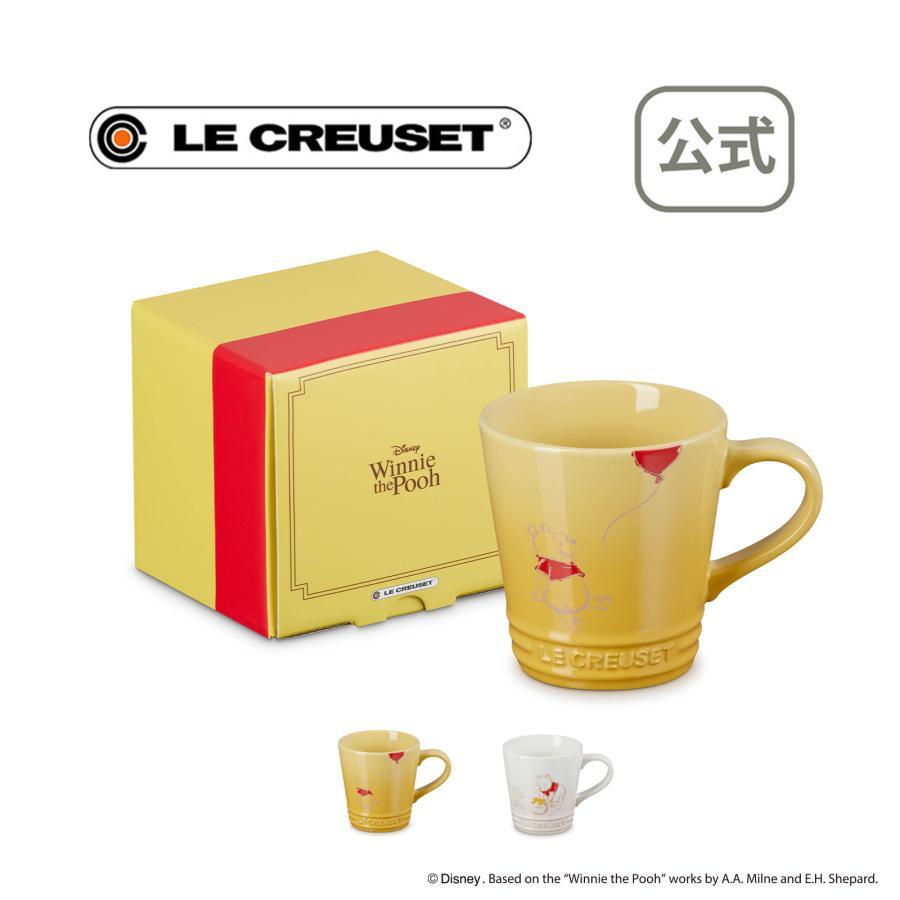 Disney Japan Winnie the Pooh Le Creuset Neo Mug Quince Yellow Stoneware New