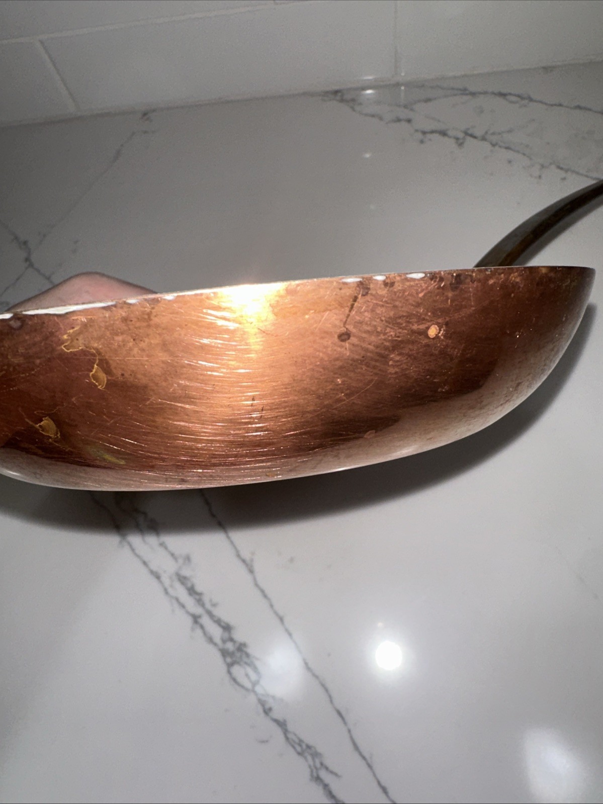 VINTAGE CORDON BLEU BIA FRANCE NICKEL LINED #20 FRY SAUTÉ OMLET PAN 8″