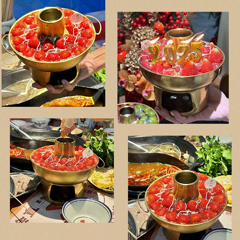 Traditional Chinese Hot Pot Small Hot Pot Camping Outdoor Pot Kitchen Cookware