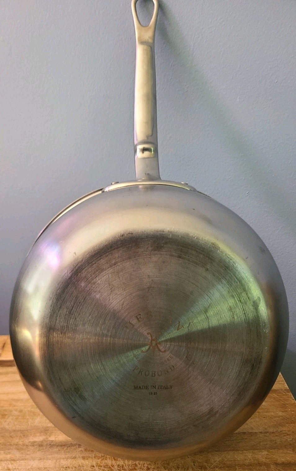 Hestan ProBond Forged 3.5 Quart Professional Clad Stainless Steel Saucier Pan