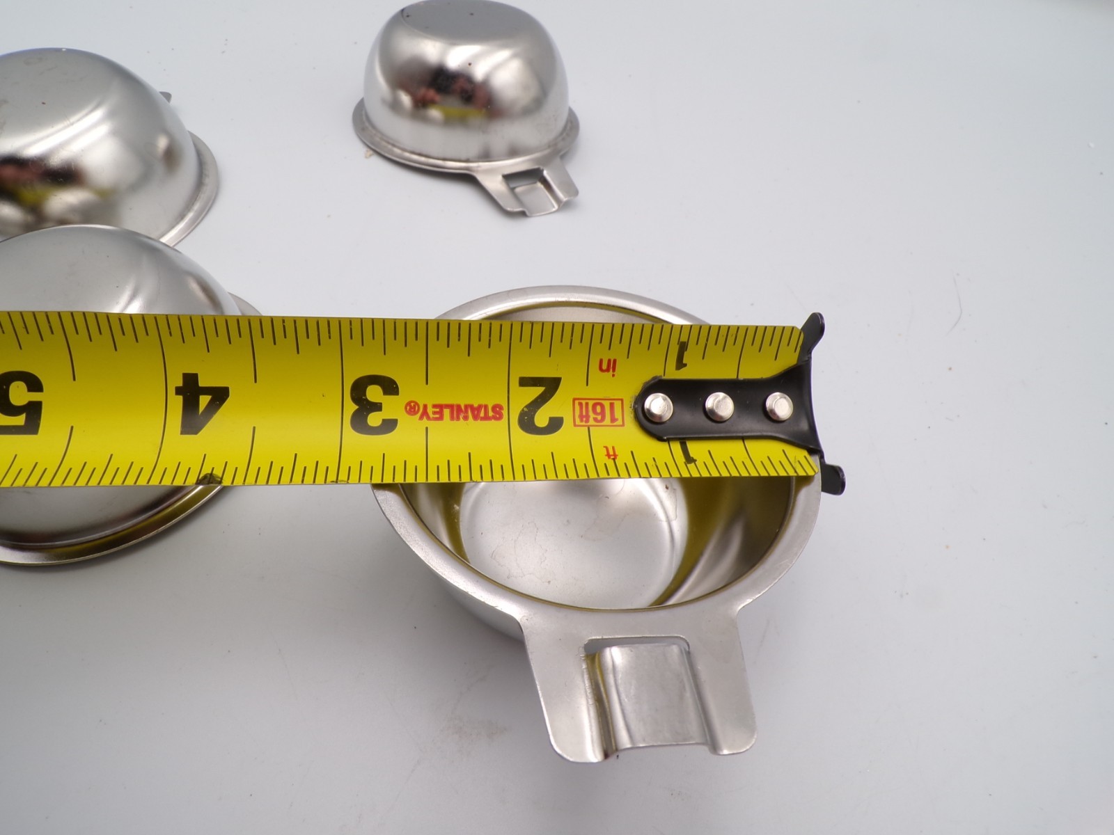 Kitchen Queen Stainless Steel 3-Ply Egg Poacher Replacement Part 5 Cups Only