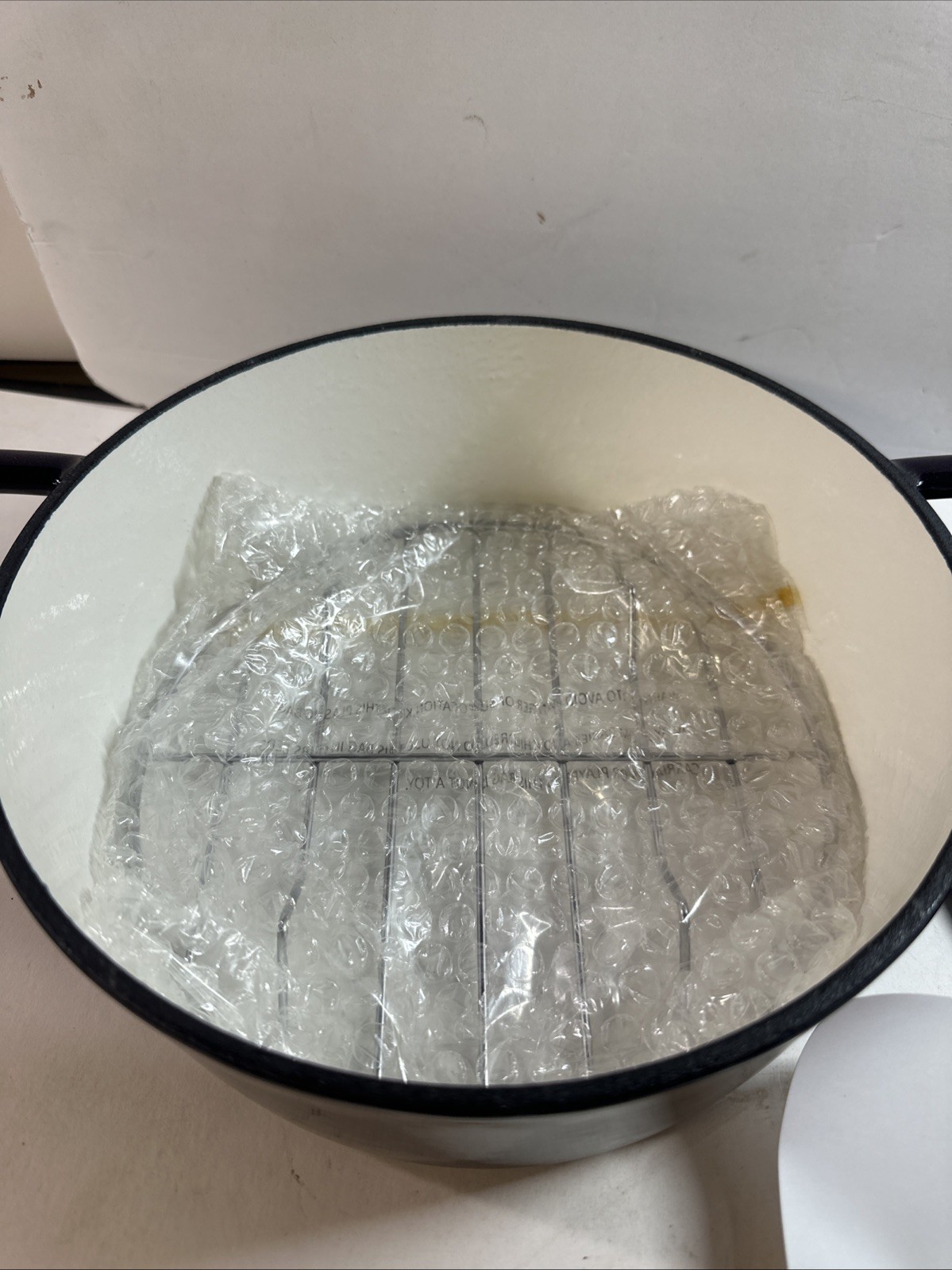 Cook’s Essentials Sparkle Enamel 3-quart Dutch Oven W/ Trivet
