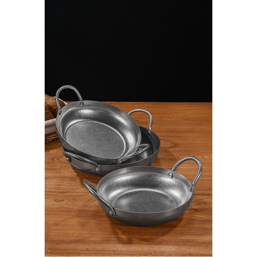 Korean-style Hot Pot Seafood Hot Pot Stainless Steel Construction Antique Finish