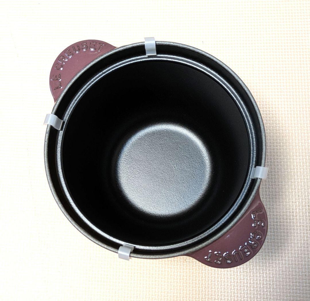 Le Creuset Cocotte Every Rice Pot 18cm with Inner lid Fig Enamel Cast Iron
