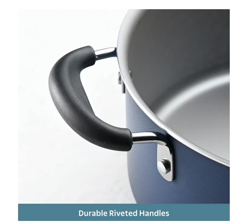 Tramontina Primaware 18-Piece Nonstick Cookware Set Blue
