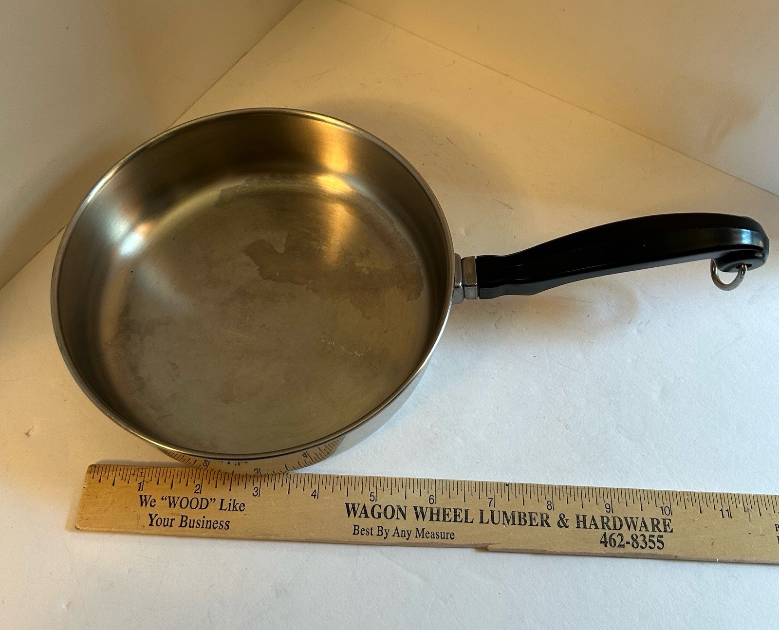 Vtg Farberware Stainless Steel 6 3/4” Frying Pan