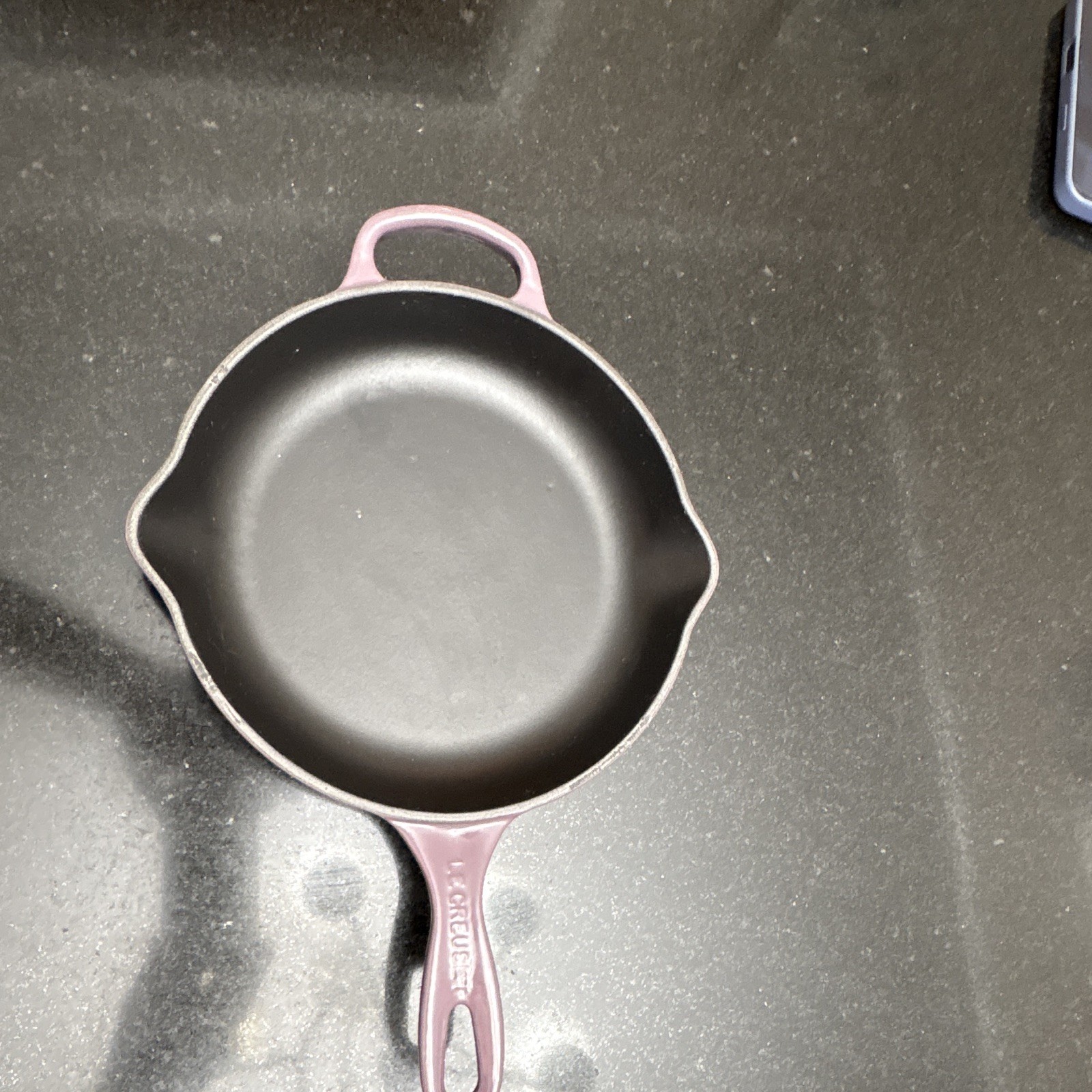 Le Creuset Signature Purple Enameled Cast Iron Skillet 9 in Long Handle