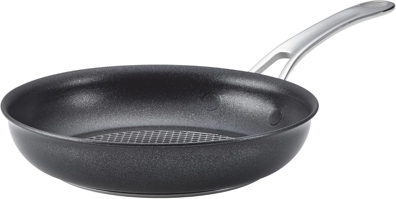 X Hybrid Nonstick Frying Pan/Skillet, 8.25 Inch, Dark Gray