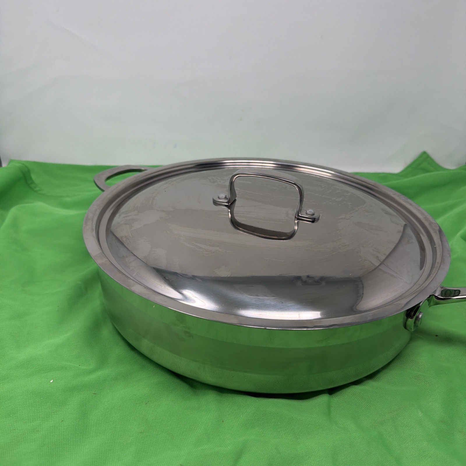Club Pro Cuisine 5 Qt Sauce Pan Stainless Steel Copper Bottom Cookware 4.7L