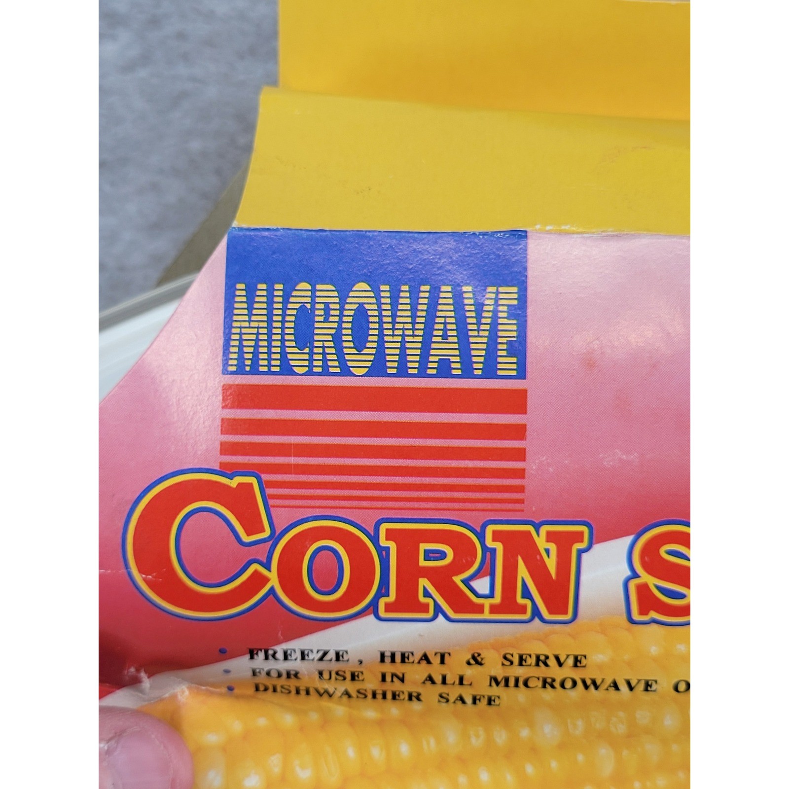 Good Old Values Vintage Microwave Corn Steamer 2 Ear Capacity Dishwasher Safe