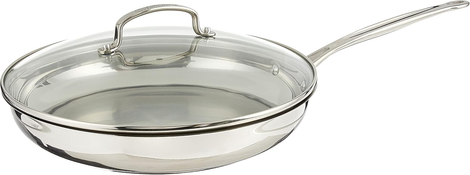 12 Inch Skillet with Glass Cover, Chef’s Classic Collection, 722-30G