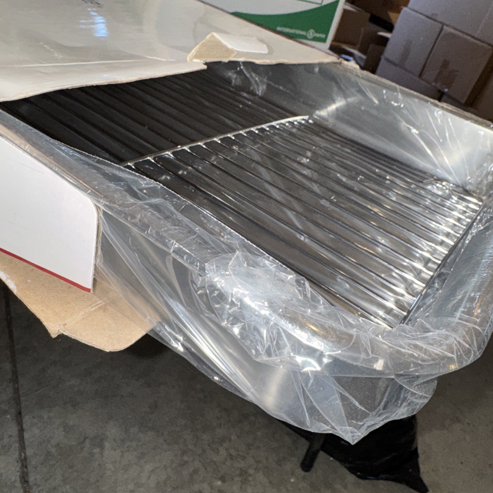 Tramontina 16.5” x 14” Rectangular Roasting Baking Pan Grill Stainless Steel New