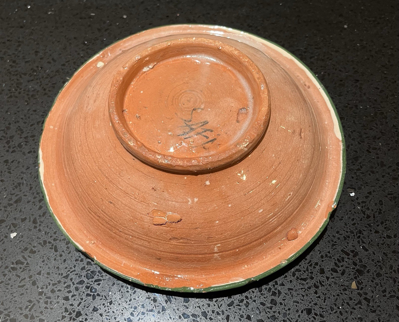 Vintage Hand Made Hand Painted 8” Moroccan Ceramic Tagine Tajine With Lid