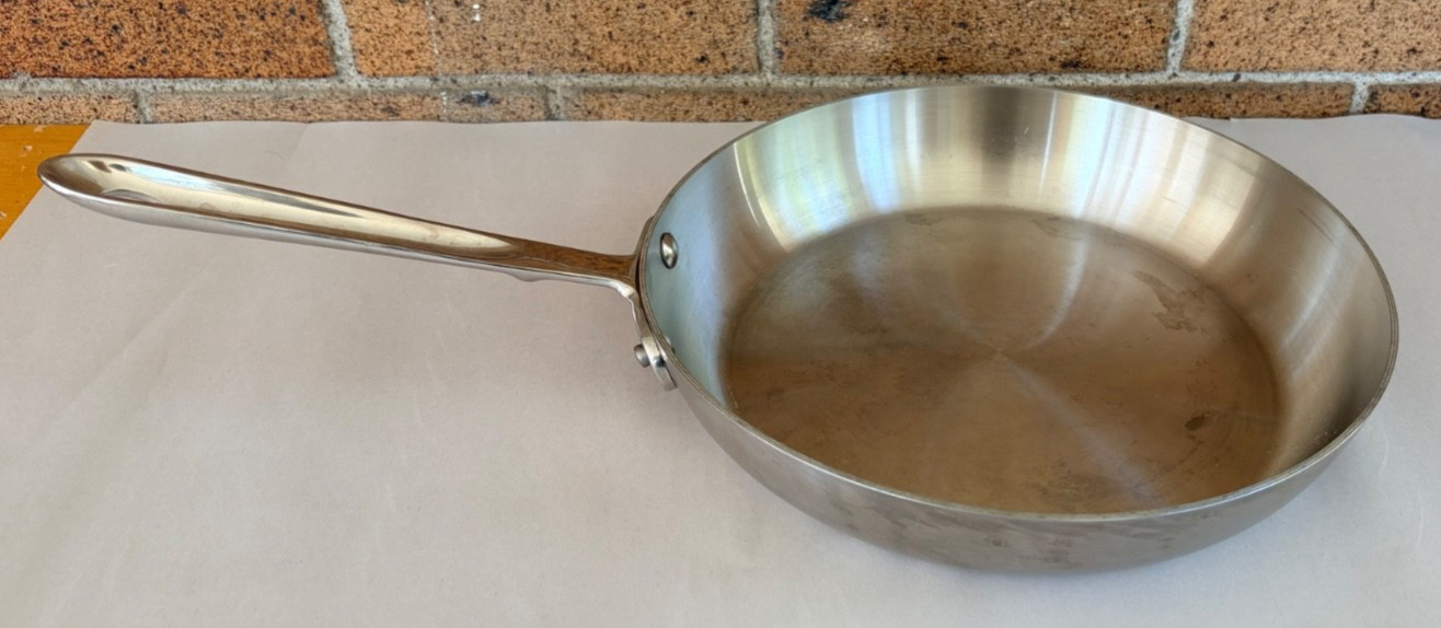 All-Clad D5 Stainless Steel Fry Pan 11” Made in USA 5-Ply Skillet No Lid