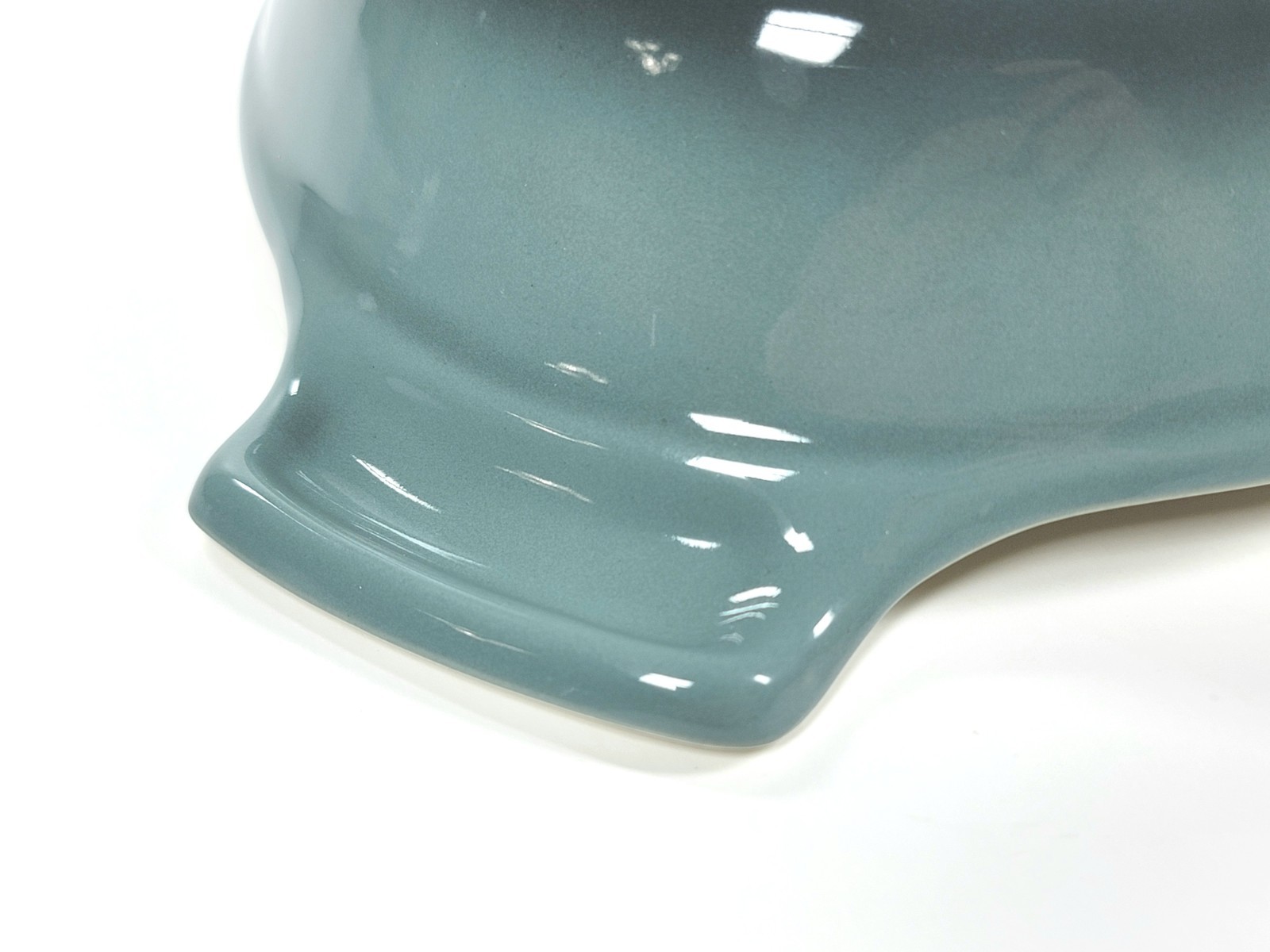Le Creuset Stoneware Heritage Au Gratin Oval Bake Dish 11″ / 1.7qt NWT ~ OCEAN