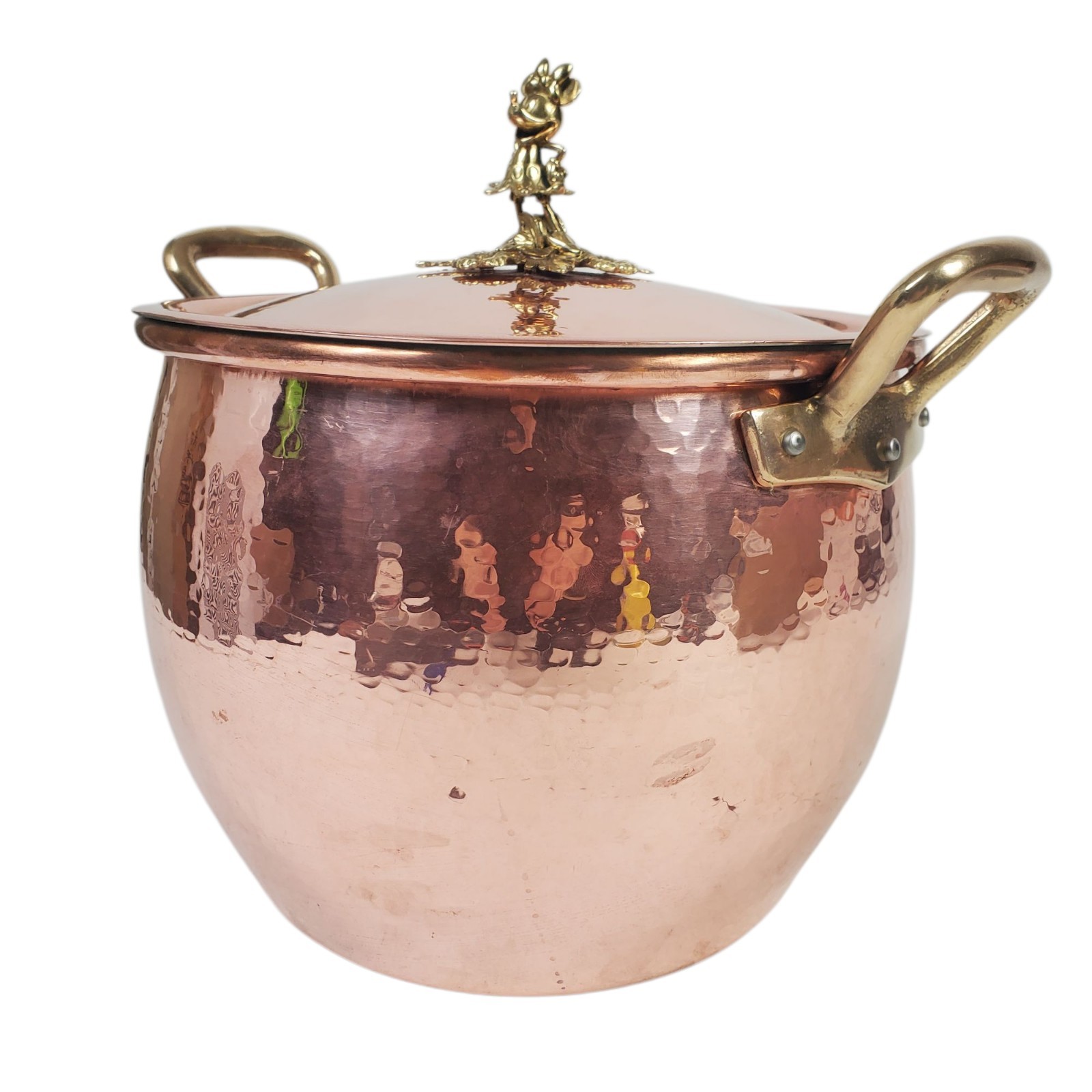 Ruffoni Copper Stockpot 12.25qt With Disney Minnie Mouse Lid – Dent / Read