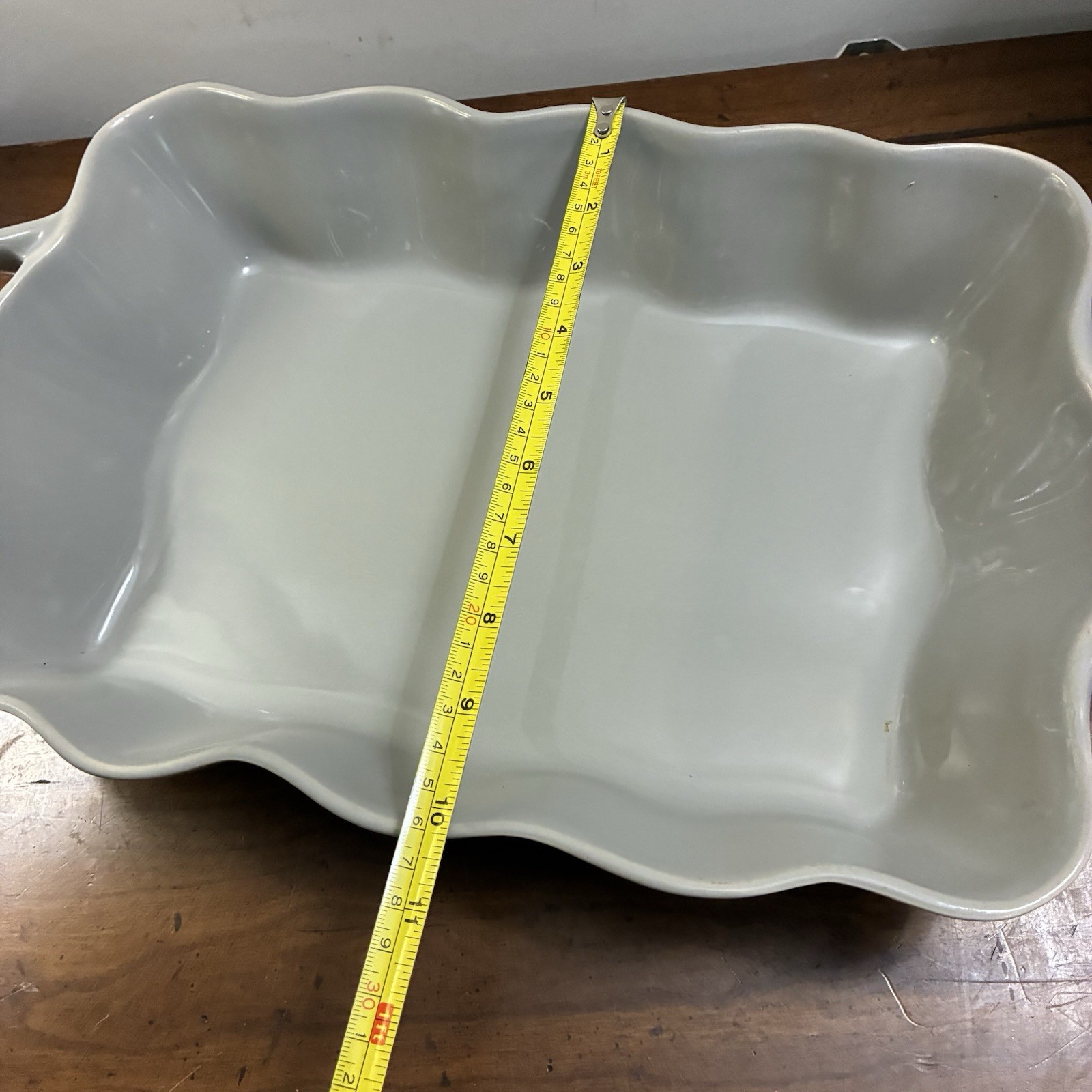 Mixcer S.A. Portugal Oven to Table Blue Gray Casserole Dish Baking Swerving
