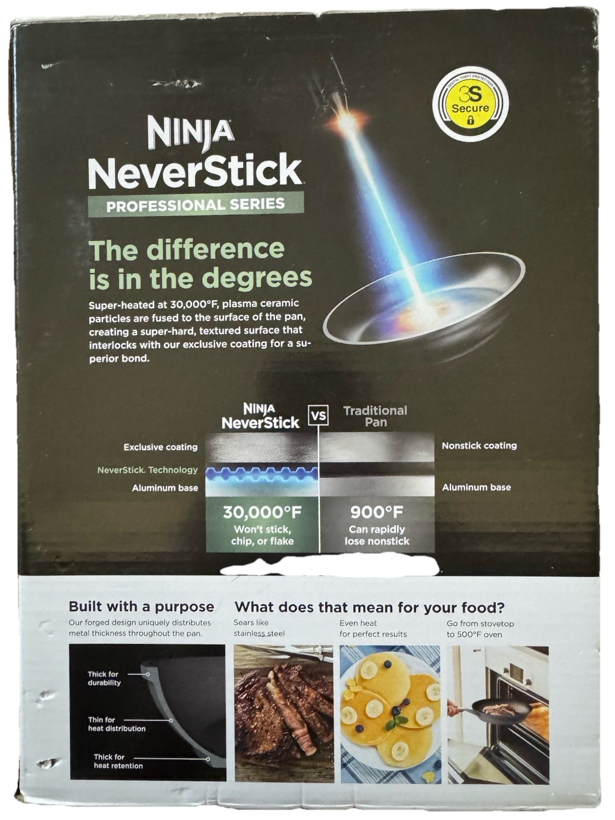 Ninja NeverStick Professional Hard-Anodized 12-Piece Cookware Set, C39012