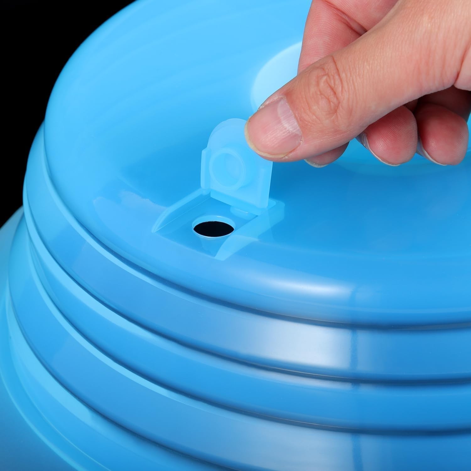 Collapsible Silicone Microwave Plate Cover Splatter Guard, Dishwasher Safe & …