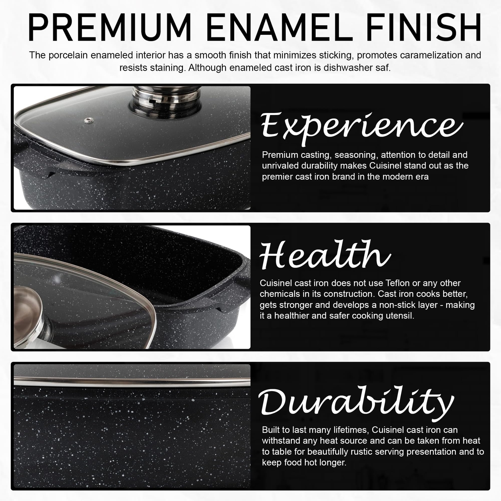 Die Cast Aluminum Oval Roaster Pot 12-Inch, Induction Compatible, Gas Stove Top