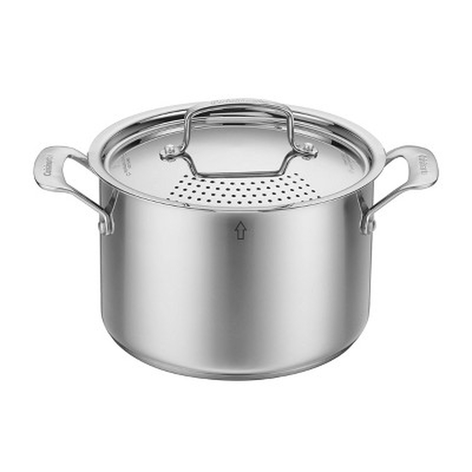 Cuisinart 5.75qt Stainless Steel Pasta Pot with Straining Cover