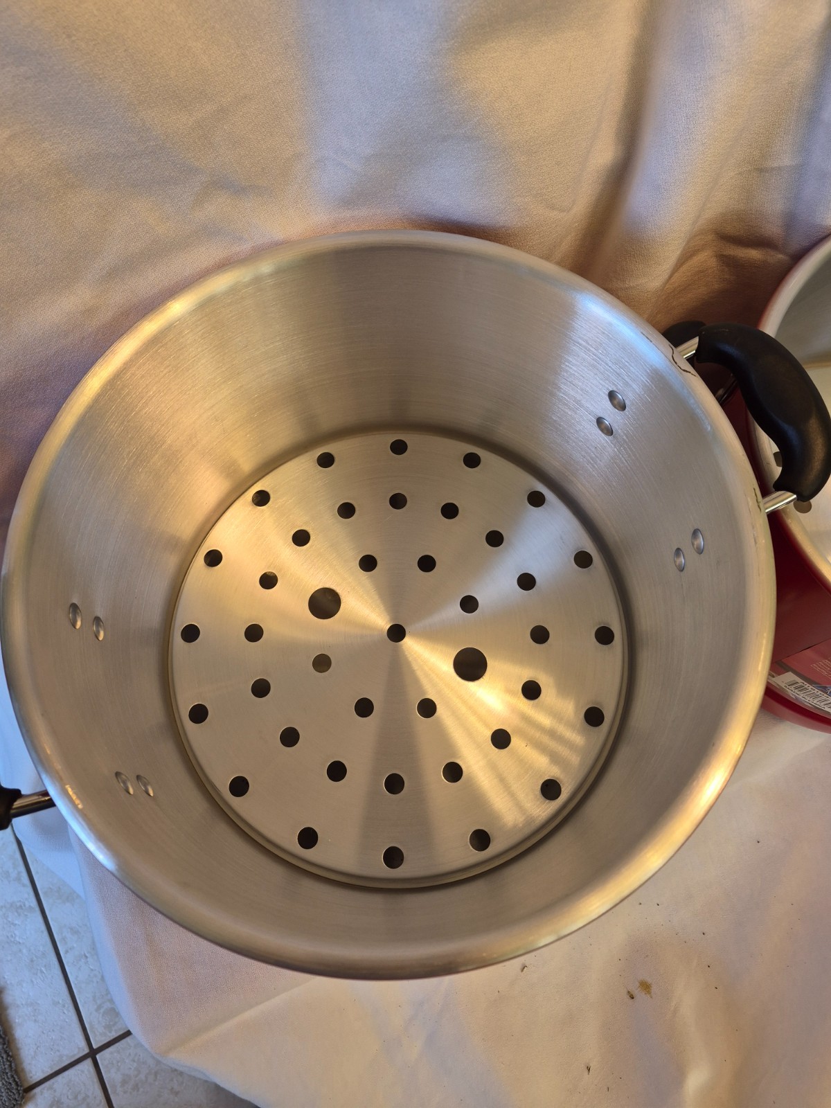 New in Open Box Red Alpine Cuisine 20qt /12qt Steamer 19L/11.4L Vaporera set