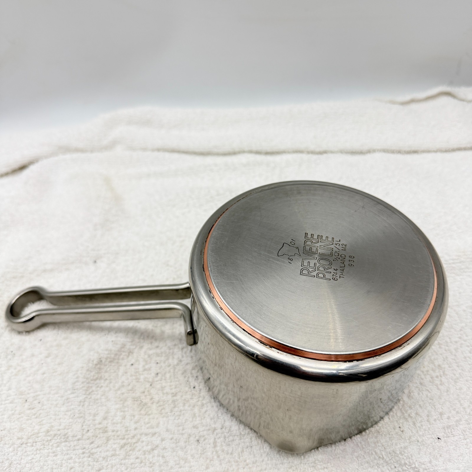 Revere Ware ProLine 6744 1/2-Quart Double-Pour Saucepan – 18/10 Stainless Steel