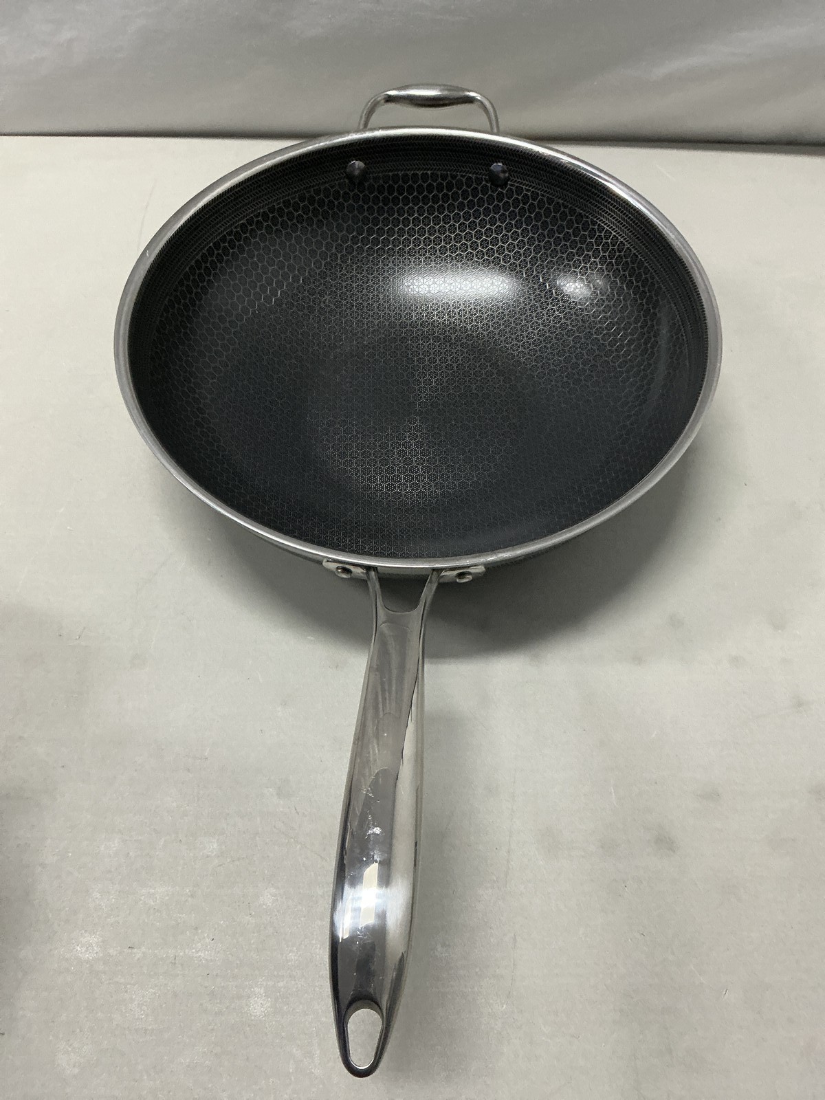 HexClad Hybrid Nonstick 12-Inch Wok