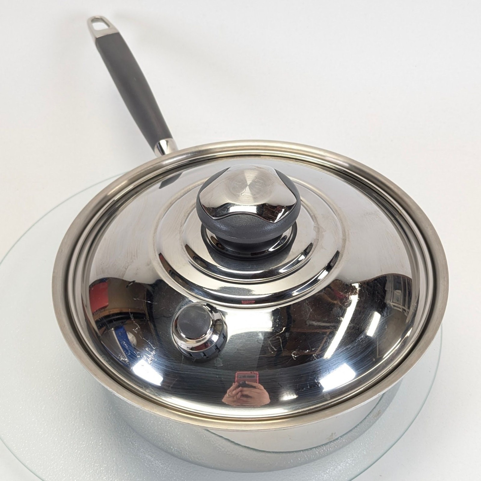 Royal Prestige 5 Layer Surgical Stainless Steel Saucepan Lid 1.5 Quart Cookware