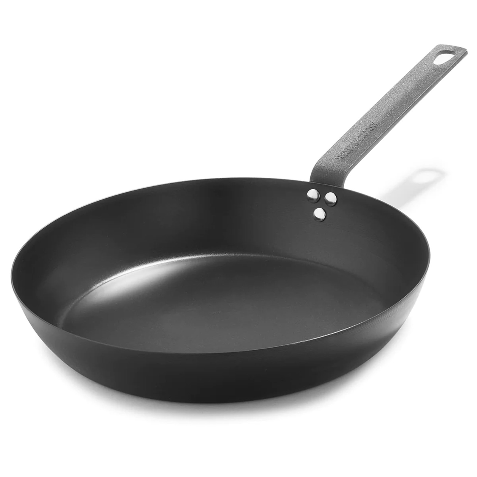 Merten & Storck Pre-Seasoned Carbon Steel Induction 12″ Frying Pan Skillet, O…