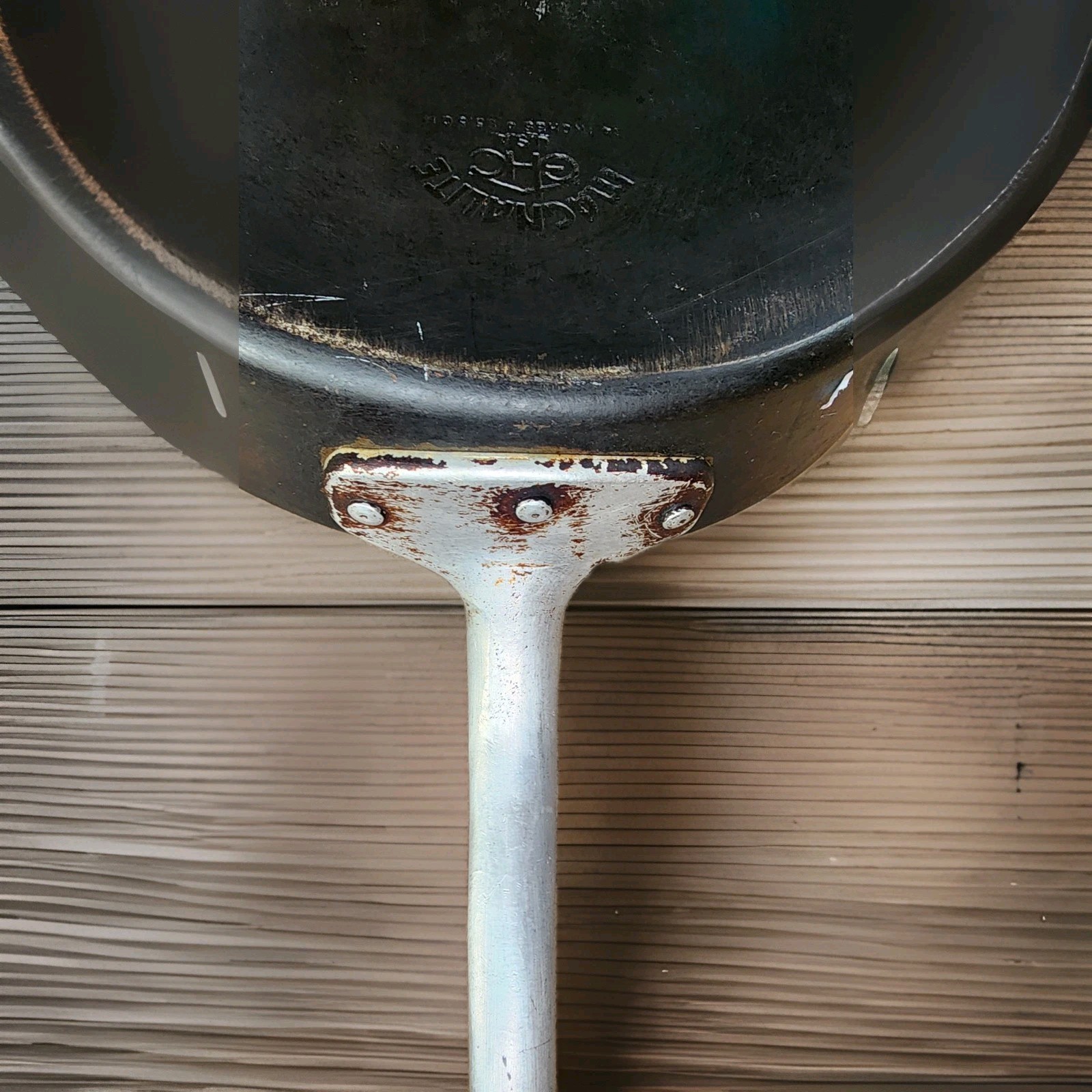 Magnalite Professional GHC 14 in DEEP Skillet/Sauté PAN Helper Handle Heavy