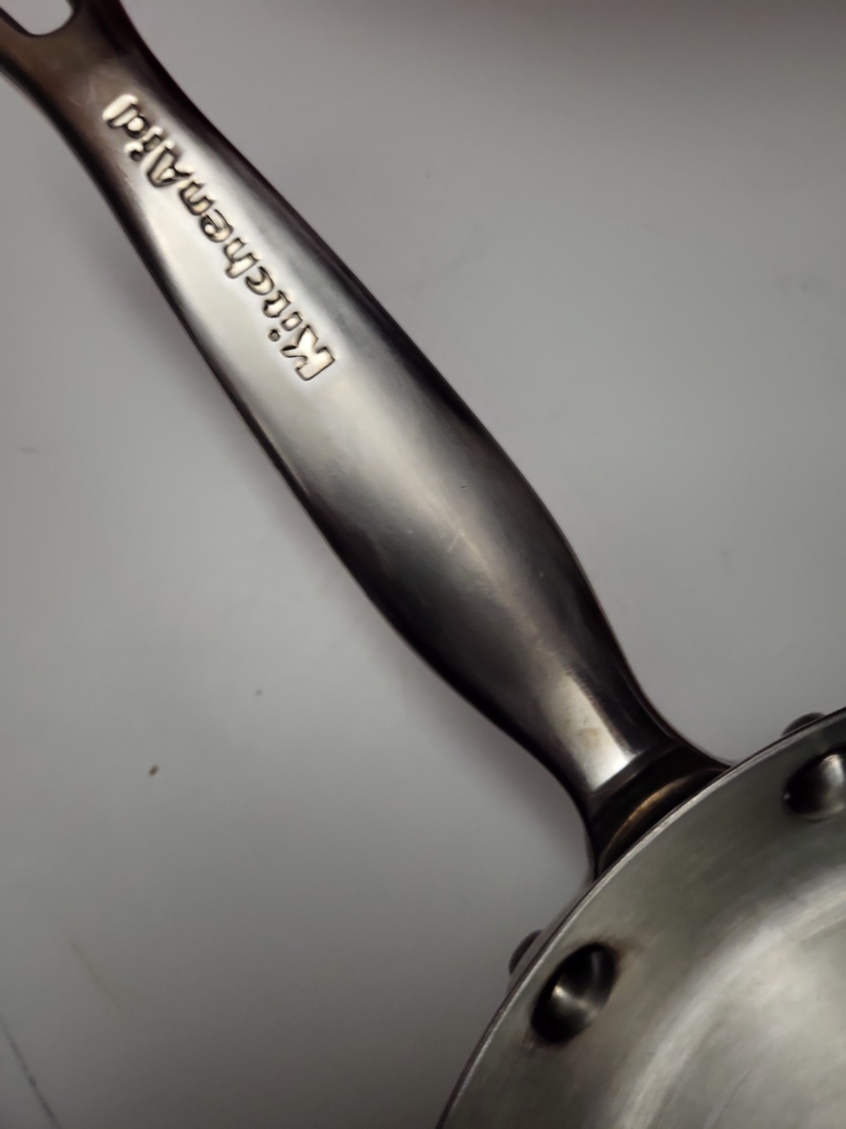 Kitchen Aid 5-Ply Full Cap Copper Base Induction Frying Pan Skillet 8in” Heavy