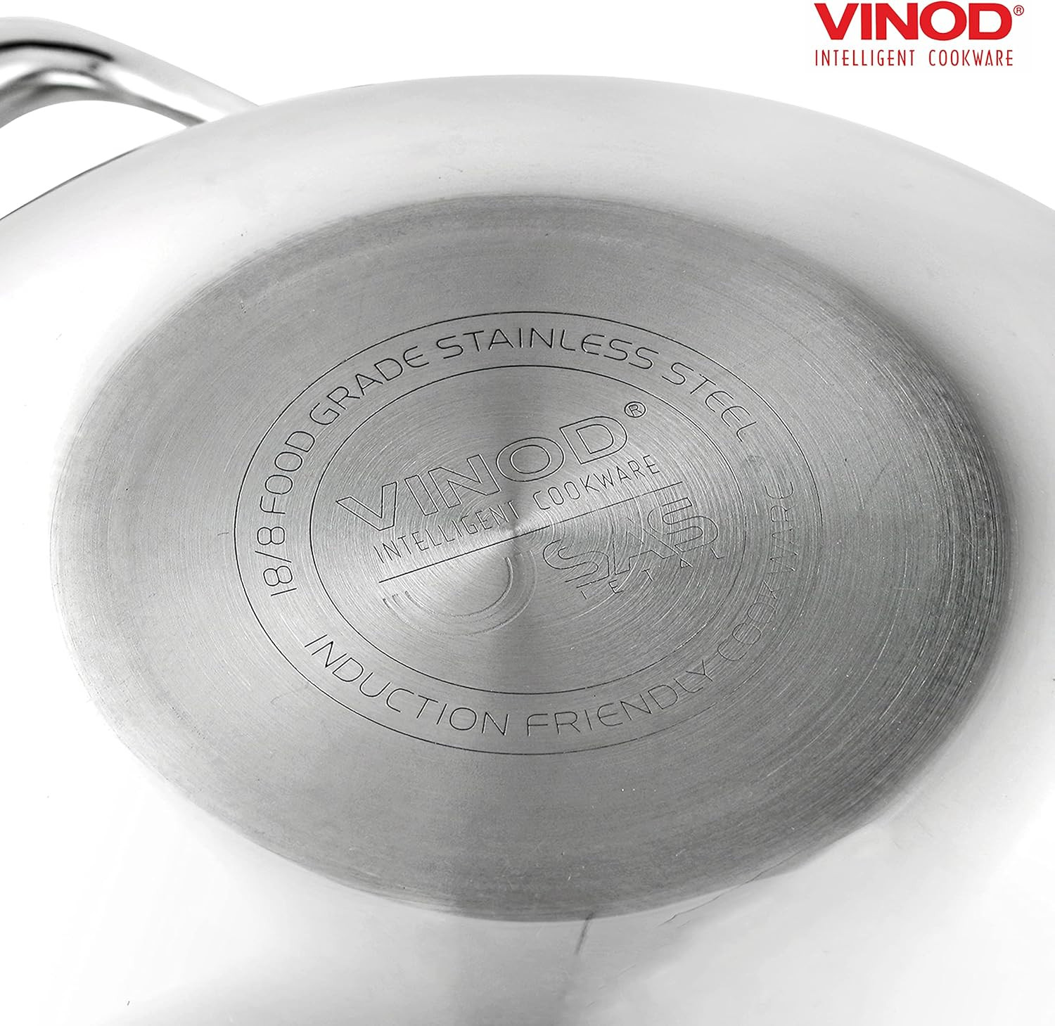 Platinum Triply Stainless Steel Kadai 30Cm – Induction & Electric Friendly