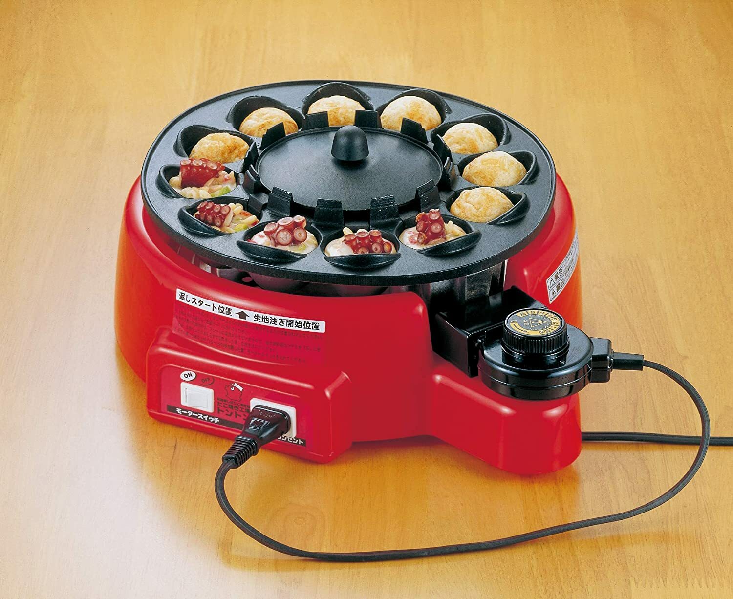 MT.CEDAR Automatic Takoyaki Machine Takoyaki Factory Tonton KS-2614 100V Japan