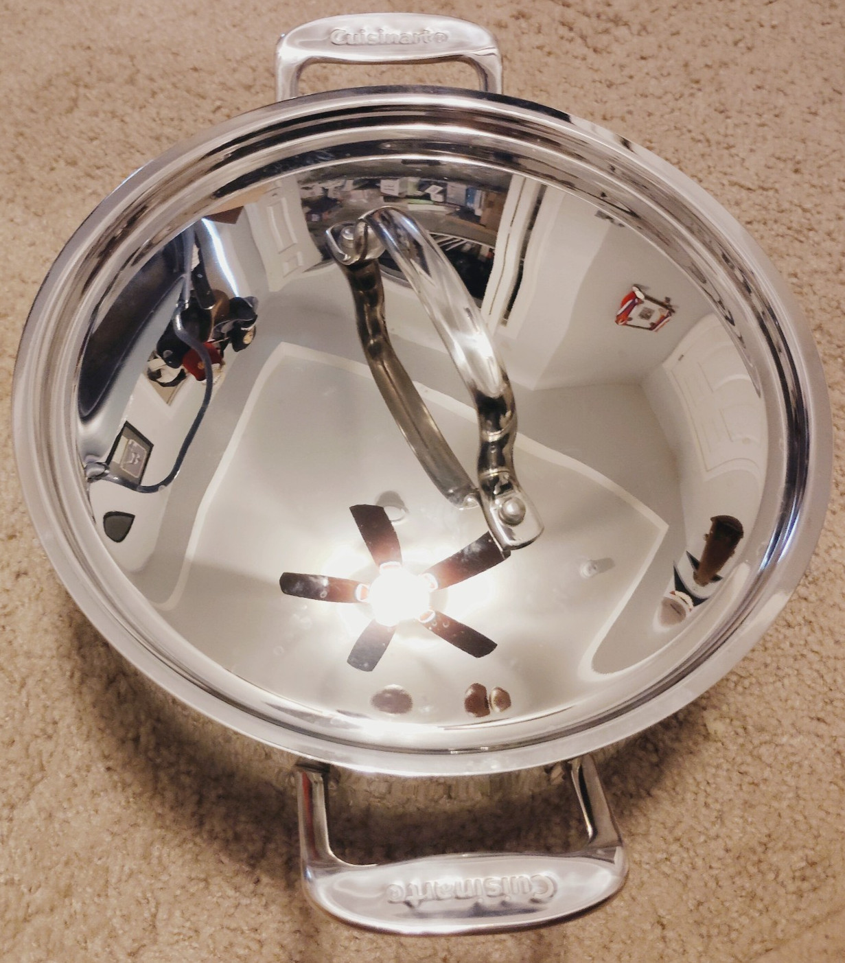 Cuisinart Chef’s Classic 8 Quart Stainless Steel Sauce Pot w/ Cover Lid 766-24