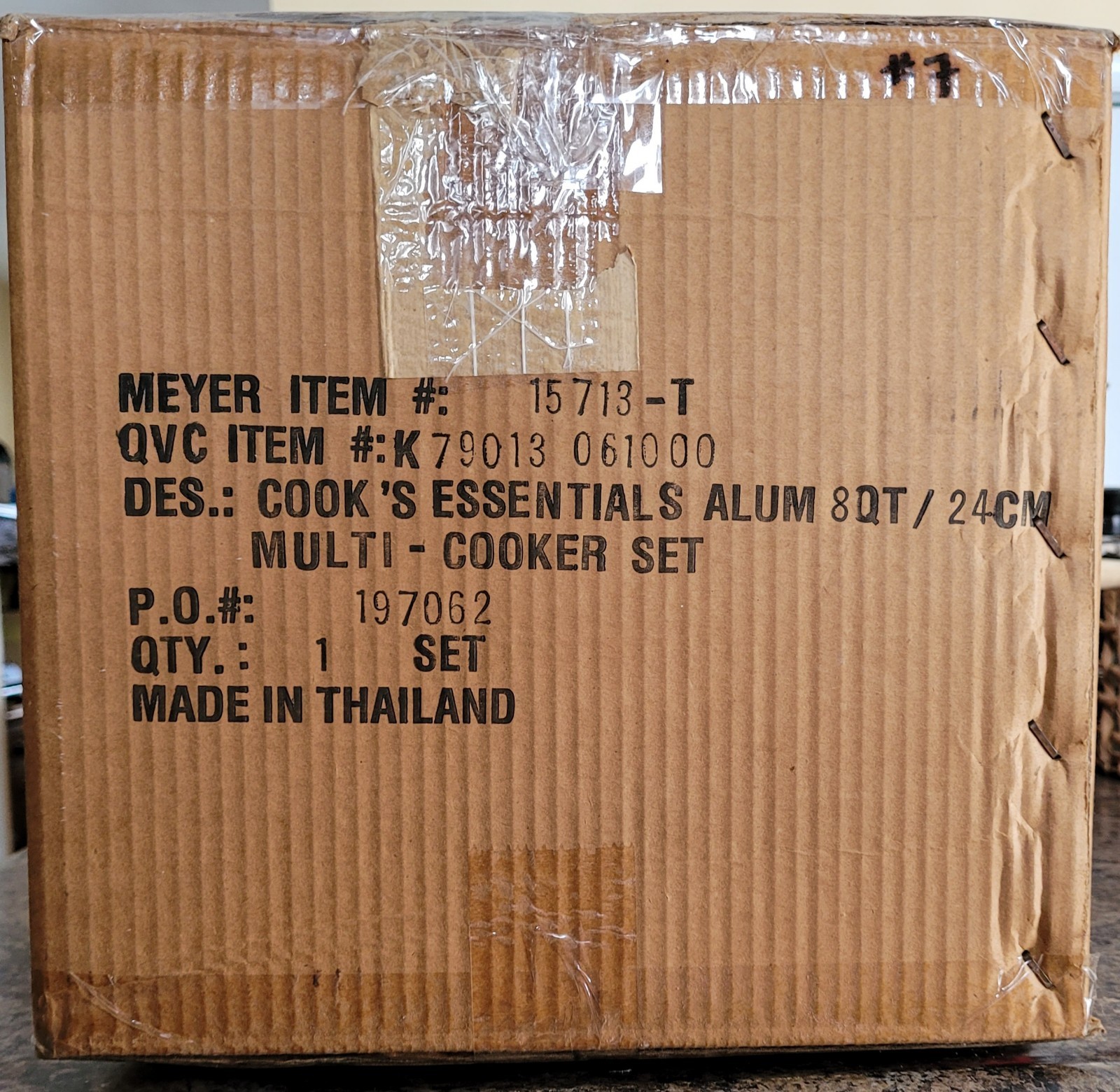 Cooks Essentials Aluminum 8 Quart Multi-Cooker Set Green New