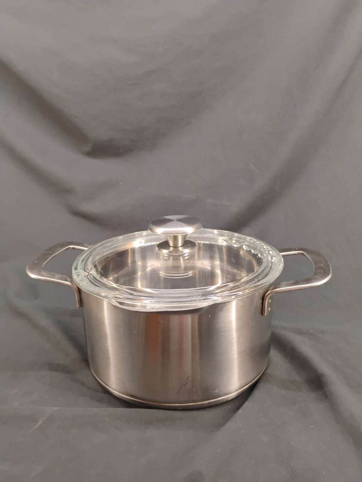 Ikea (3.2qt) Stainless Steel Pan W/Glass Lid