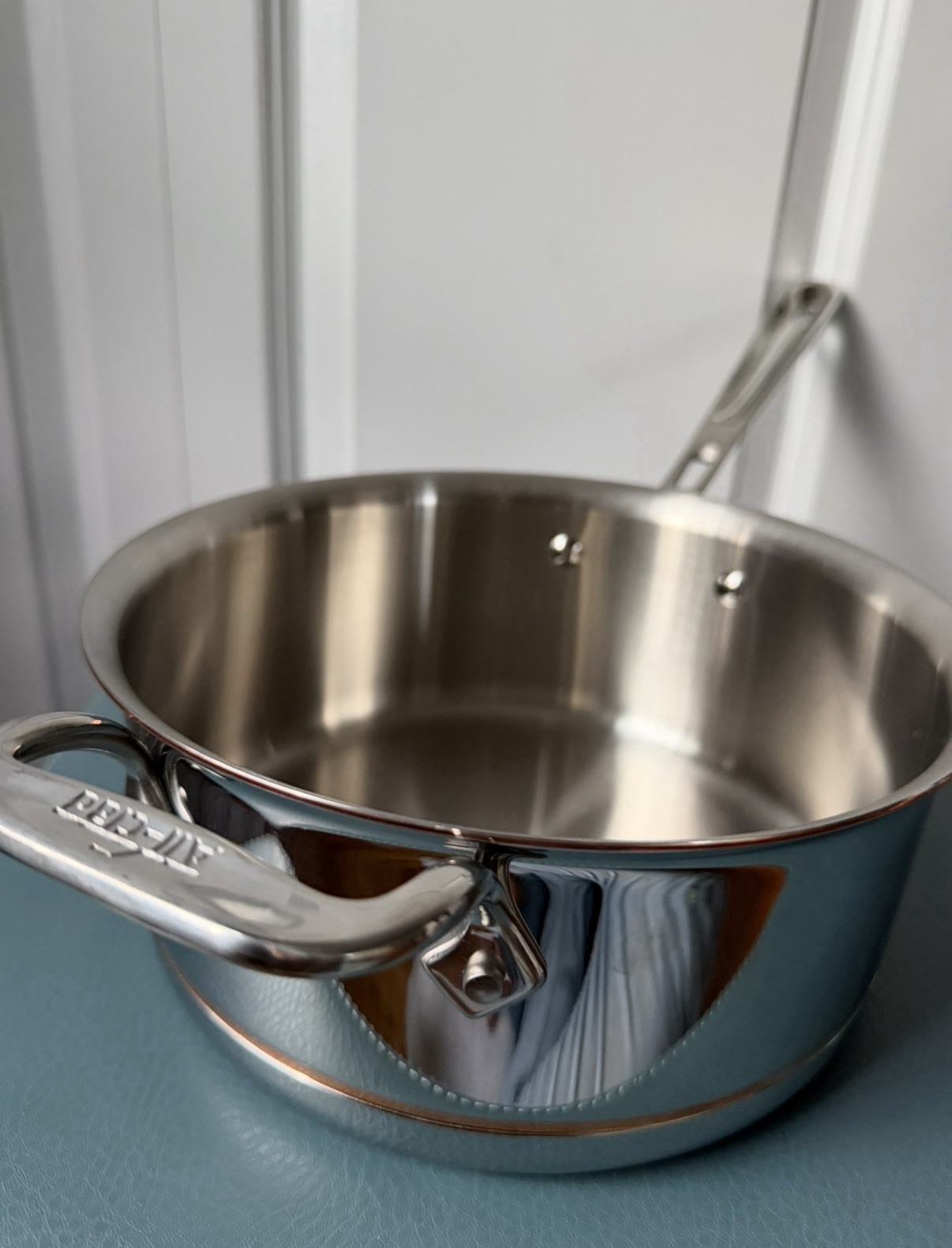 All-Clad, Copper Core, Saucepans, 3 – Qt., New