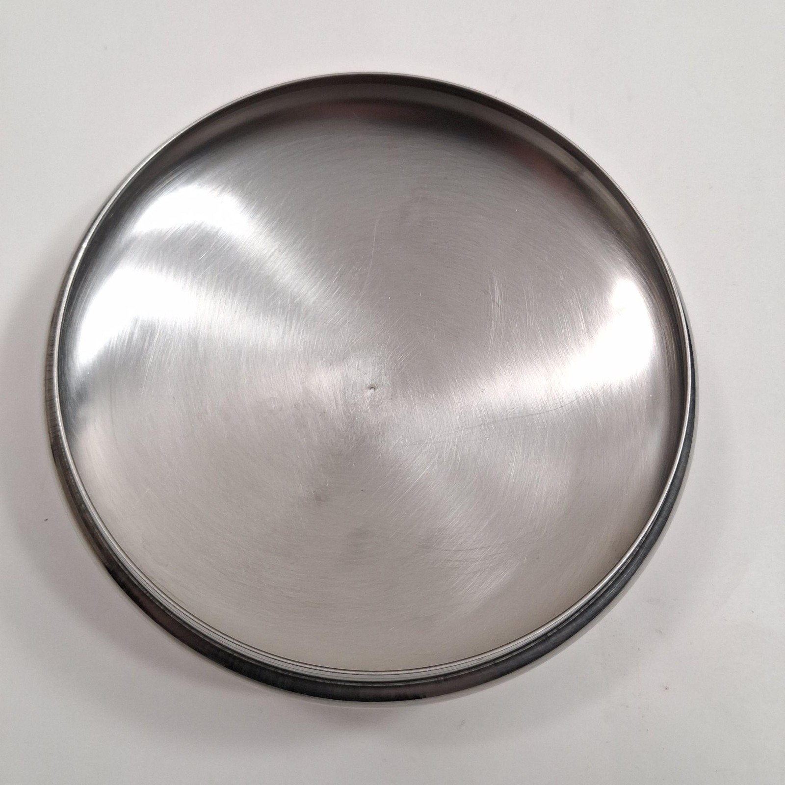 Stainless Steel Saucepan Lid 7 In Silver With Insulated Handle Fits Pot Cooktop