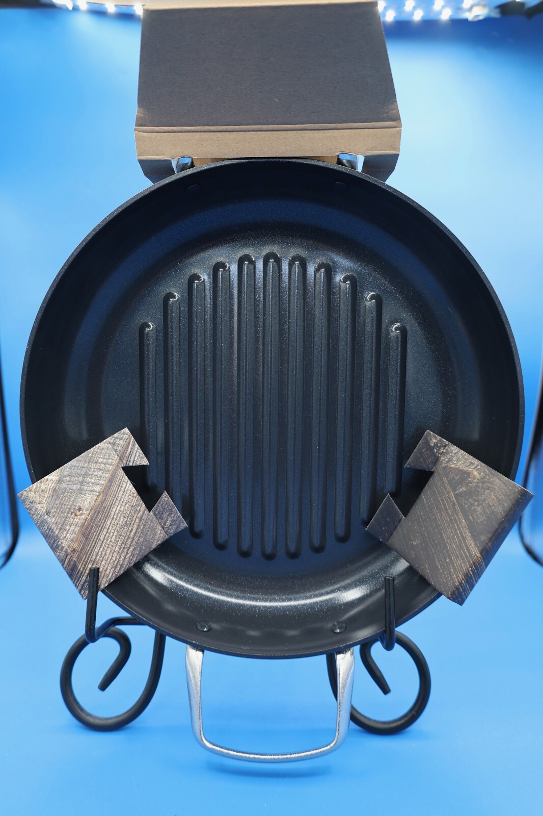 Green Pan Chop And Grill Round Grill Pan 11 inches New