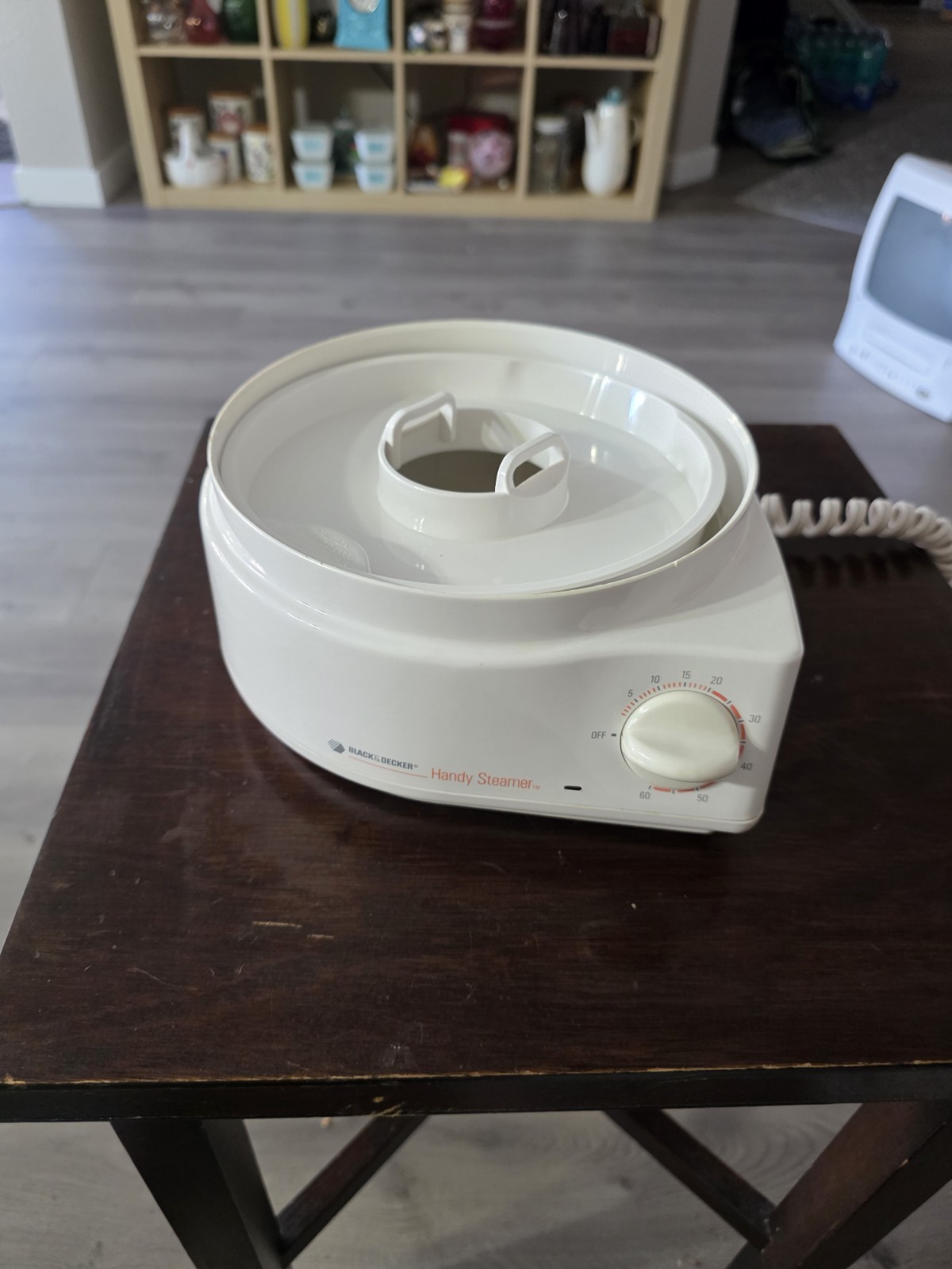 Vintage Black & Decker HS80 Handy Steamer Food Steamer/Rice Cooker Original Box