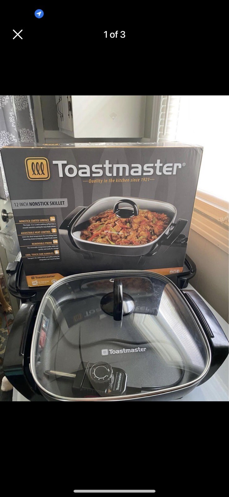 Toastmaster 12 Inch Nonstick Skillet – TM-121SK