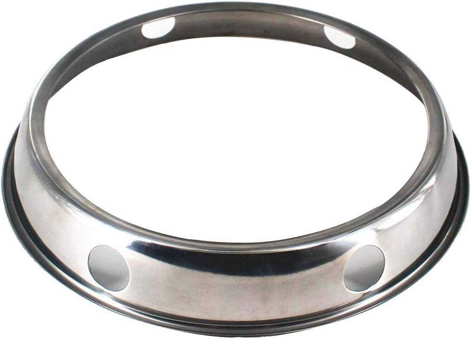 Safe and Stable Wok Ring for Gas Stovetops – 7¾-Inch & 9¾-Inch Stainless Steel