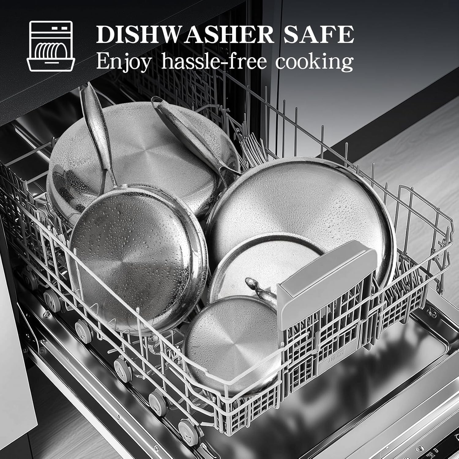 Stainless Steel Cookware Set 3 Ply 17 Piece Stainless Steel Pot & Pan Set Oven