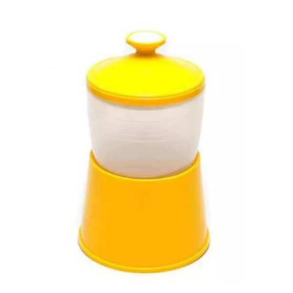 Half Boiled Egg Maker Malaysian Recipe Original Made in Malaysia Yellow Color