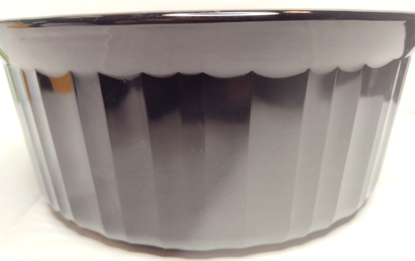 Corning Ware Classic Black 1.6L Casserole / Souffle Dish F-5-B – No Lid