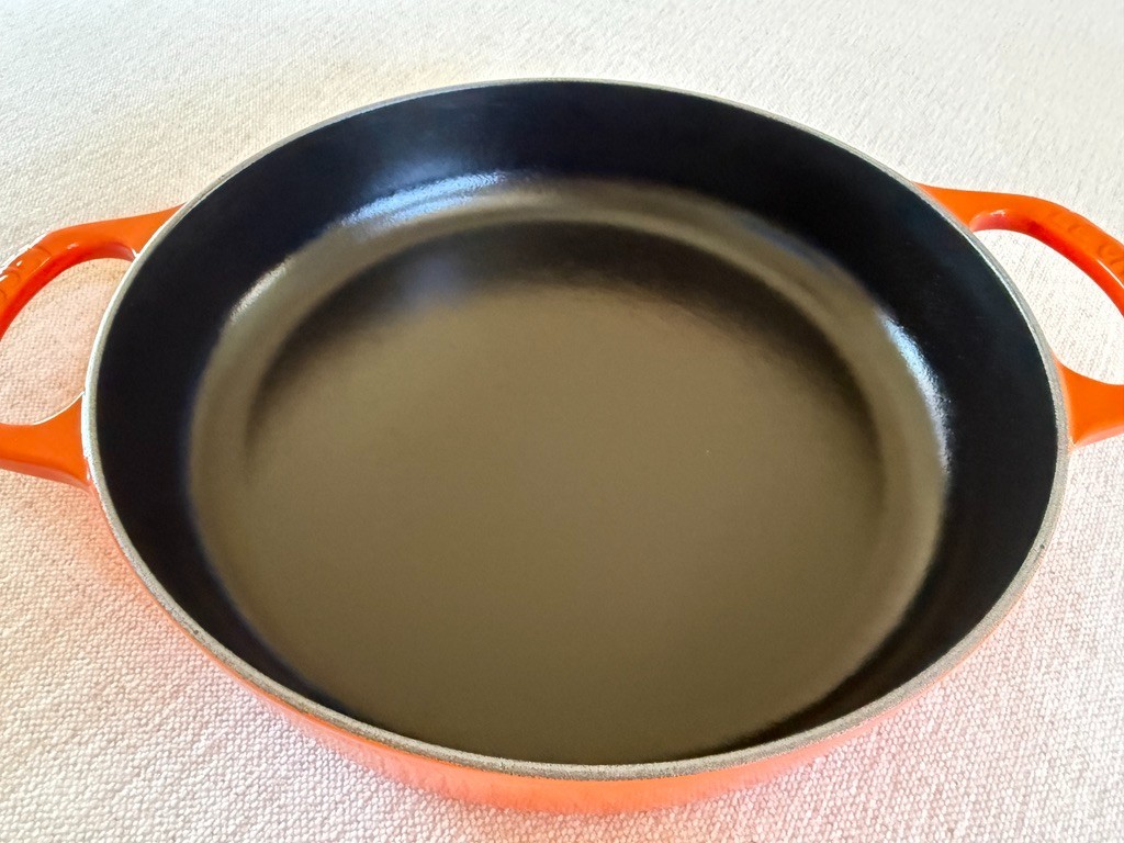 Le Creuset Everyday Pan, Flame Volcanic