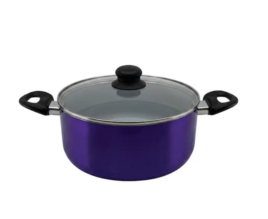 20-Piece Ceramic Metallic Cookware Set