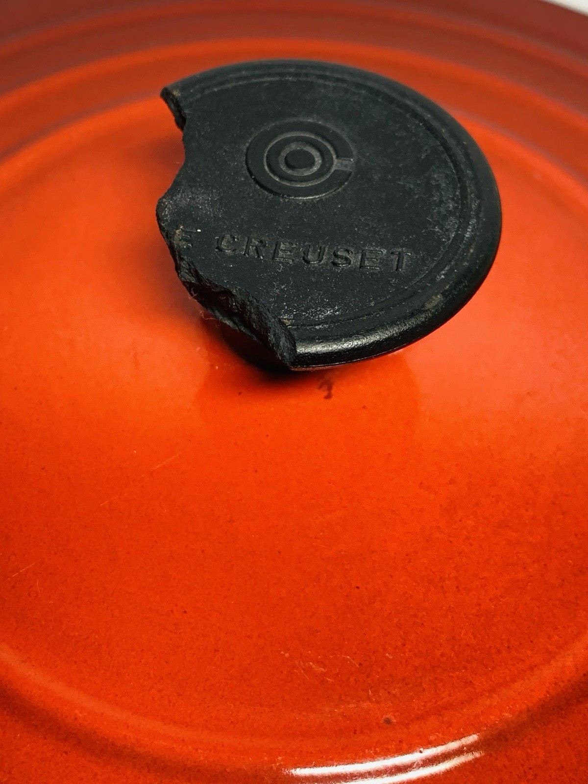Le Creuset 18 Signature Enameled Cast Iron Round 2 QT Dutch Oven Cherry